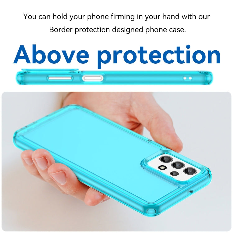 CANDY Zadný obal pre Samsung Galaxy A23 / A23 5G - modrý