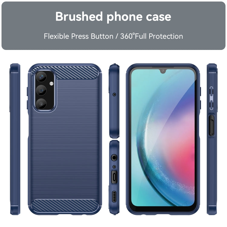 CARBON Zadný obal pre Samsung Galaxy A25 5G - modrý