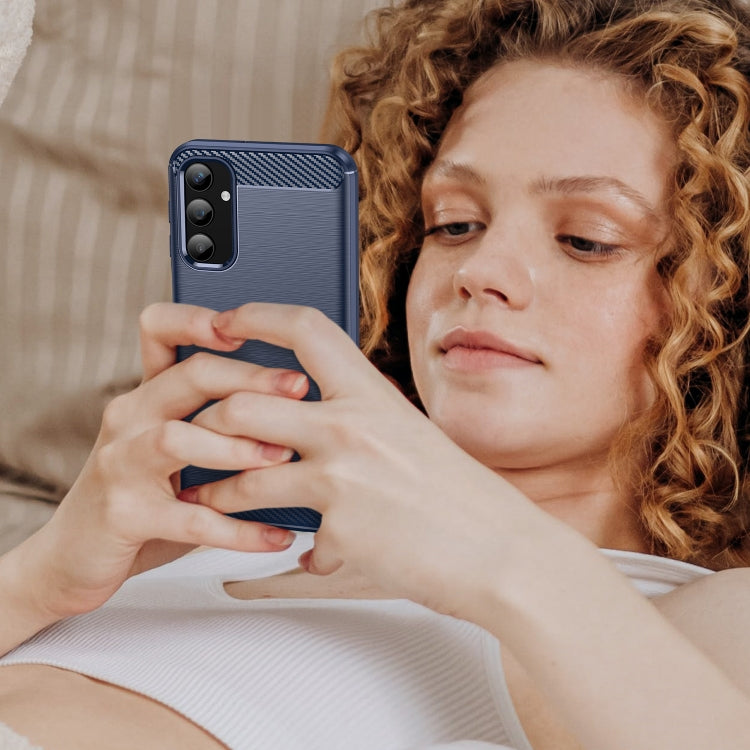 CARBON Zadný obal pre Samsung Galaxy A25 5G - modrý