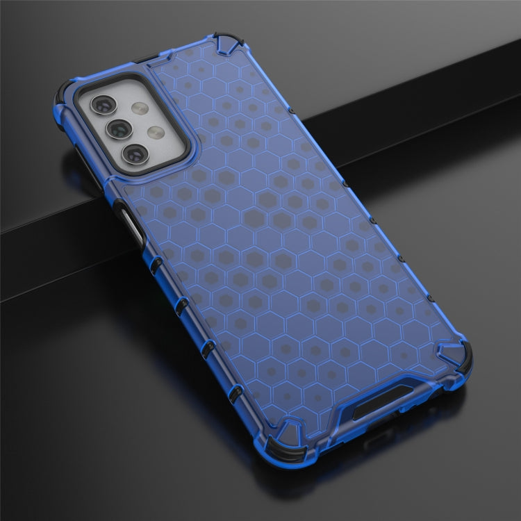 HONEYCOMB Tvrdený kryt pre Samsung Galaxy A32 5G - modrý