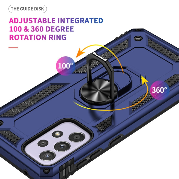RING ARMOR Tvrdený kryt pre Samsung Galaxy A33 5G - modrý