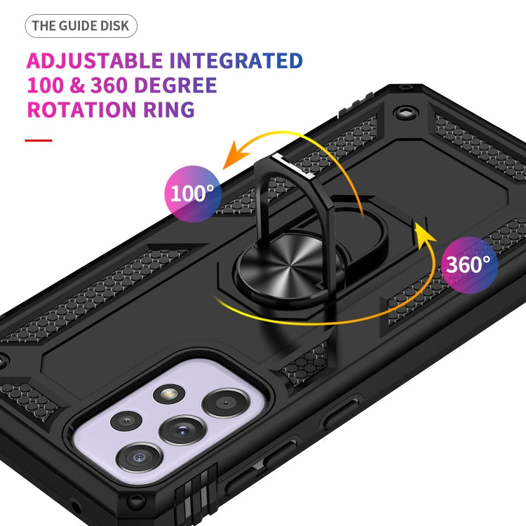 RING ARMOR Tvrdený kryt pre Samsung Galaxy A33 5G - čierny