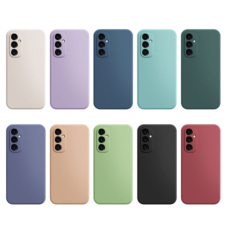 MATT Silikónový obal pre Samsung Galaxy A34 5G - modrý