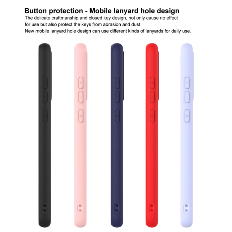 MATT Silikónový obal pre Samsung Galaxy A13 4G - červený