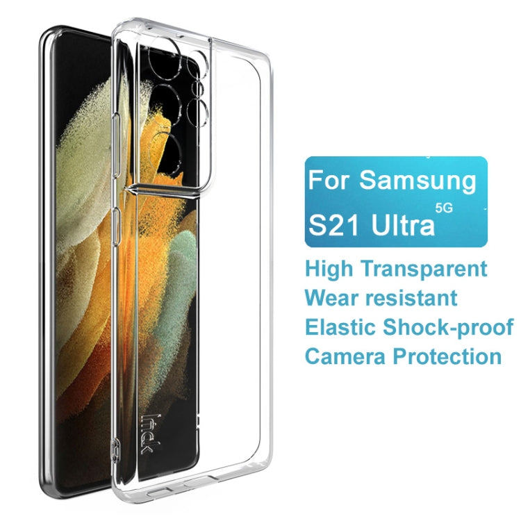 TRANSPARENTNÝ Silikónový obal pre Samsung Galaxy S21 Ultra 5G - priesvitný