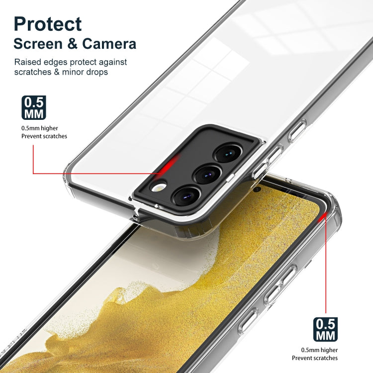 FRAME Zadný kryt pre Samsung Galaxy S22 Plus 5G - čierny