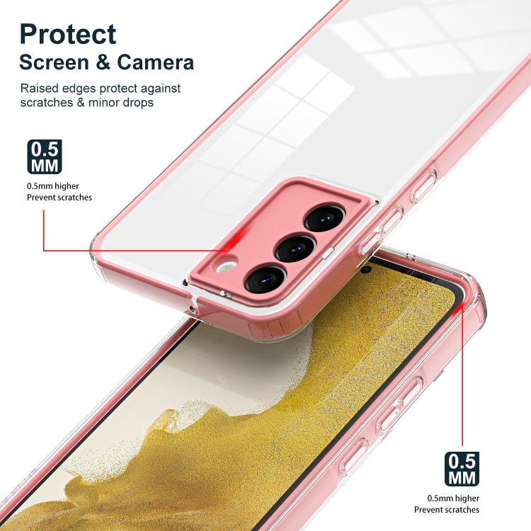 FRAME Zadný kryt pre Samsung Galaxy S22 Plus 5G - ružový