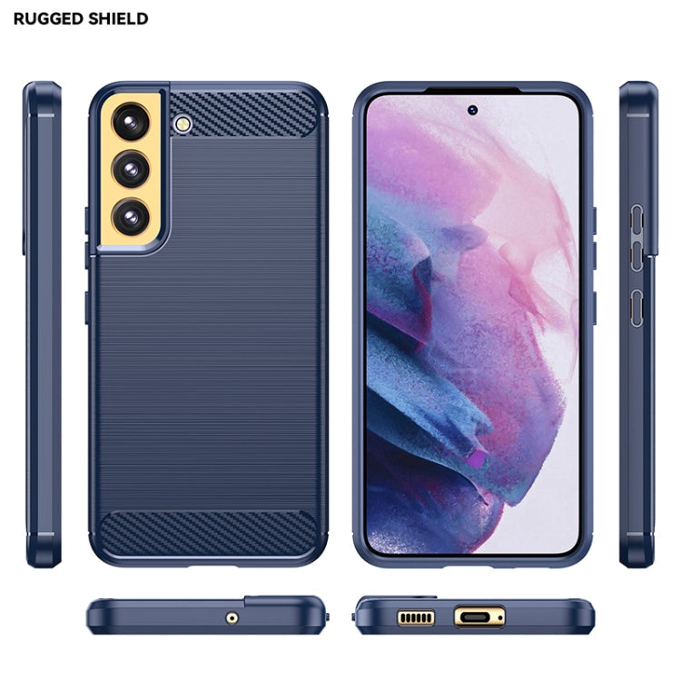CARBON Zadný obal pre Samsung Galaxy S22 Plus 5G - modrý