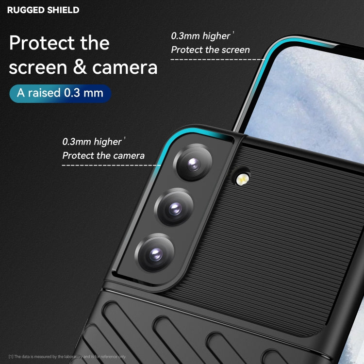 THUNDER Ochranný kryt pre Samsung Galaxy S22 5G - čierny