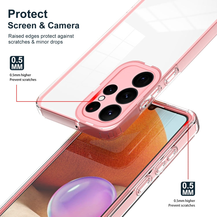 FRAME Zadný kryt pre Samsung Galaxy S23 Ultra 5G - ružový