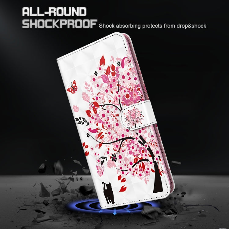 PAINT Knižkové puzdro pre Samsung Galaxy S23 5G - TREE bielo ružové