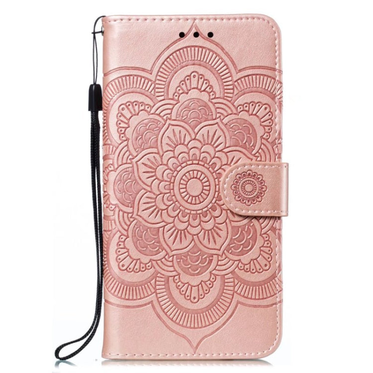 MANDALA Knižkové puzdro pre Samsung Galaxy S23 5G - ružové