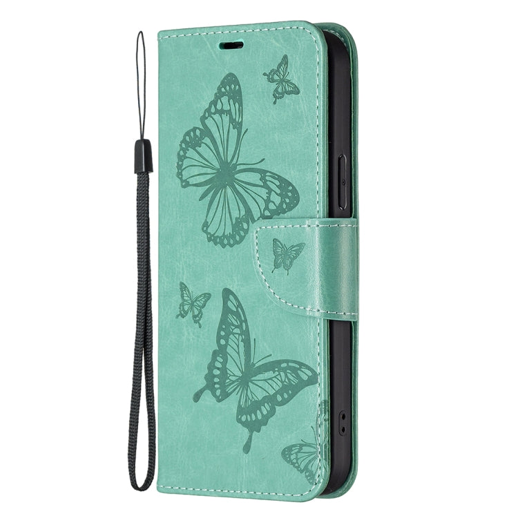 BUTTERFLY Knižkové puzdro pre Samsung Galaxy S23 FE - zelené