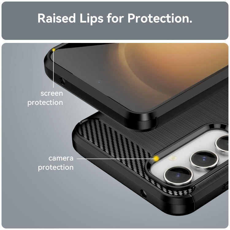 CARBON Zadný obal pre Samsung Galaxy S23 FE - čierny