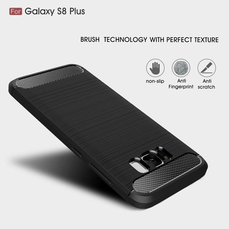 CARBON Zadný obal pre Samsung Galaxy S8 Plus - čierny