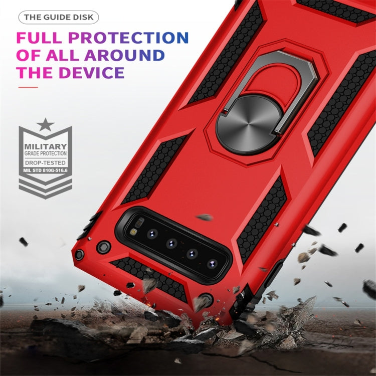 RING ARMOR Tvrdený kryt pre Samsung Galaxy S10 Plus - sivý