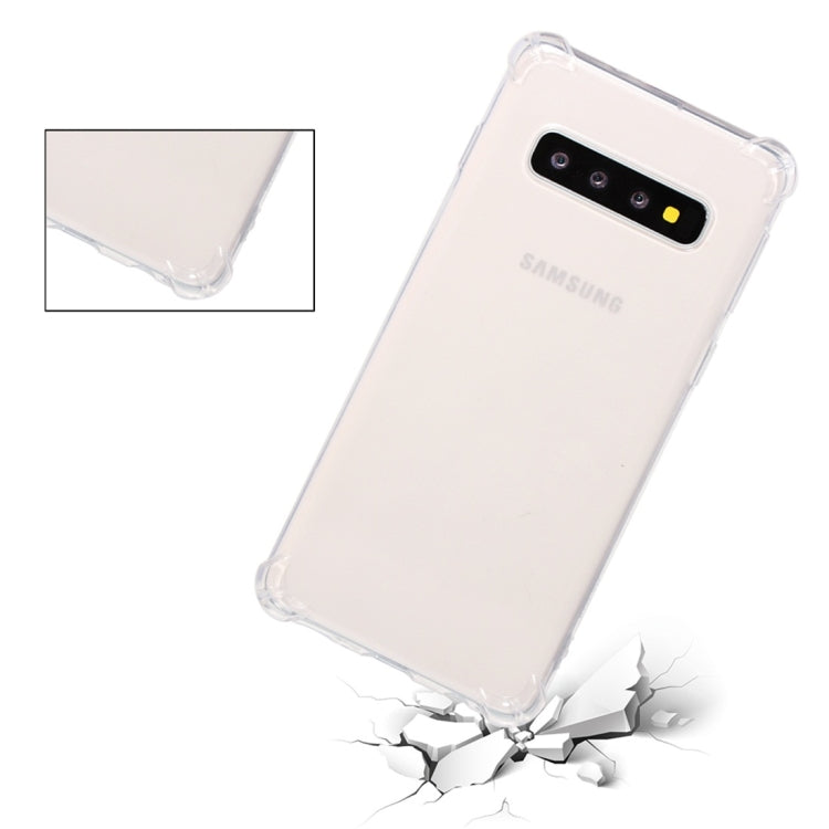 TRANSPARENTNÝ Silikónový obal pre Samsung Galaxy S10 - priesvitný