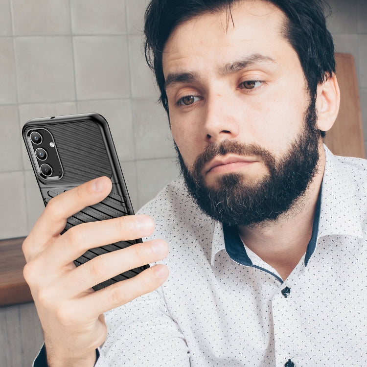 THUNDER Ochranný kryt pre Samsung Galaxy A15 / A15 5G - čierny