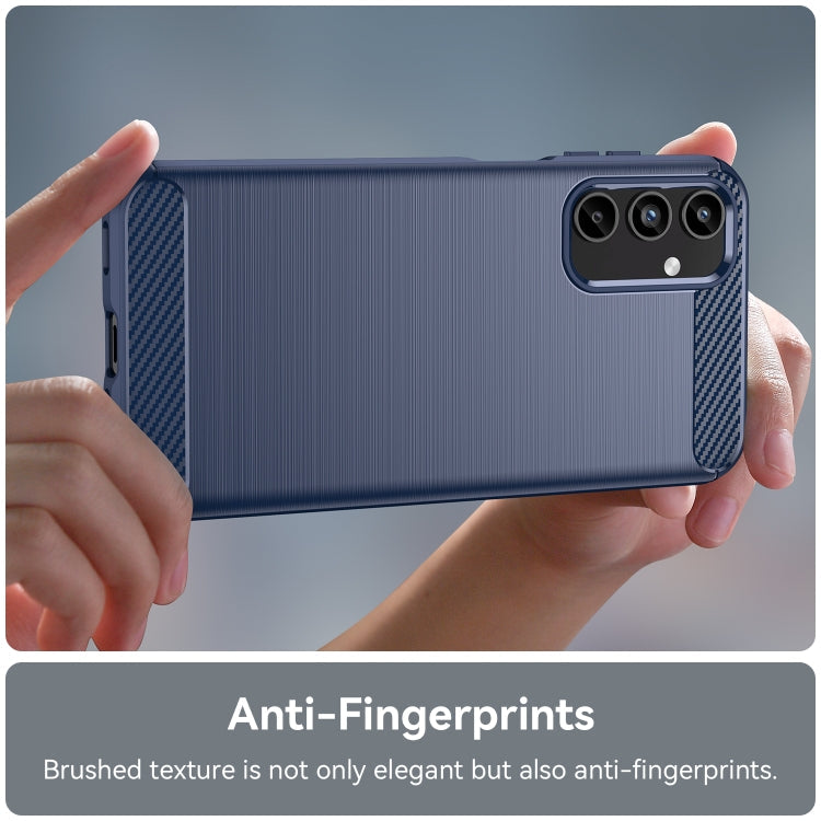 CARBON Zadný obal pre Samsung Galaxy A15 / A15 5G - modrý
