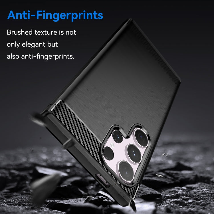 CARBON Zadný obal pre Samsung Galaxy S24 Ultra 5G - čierny