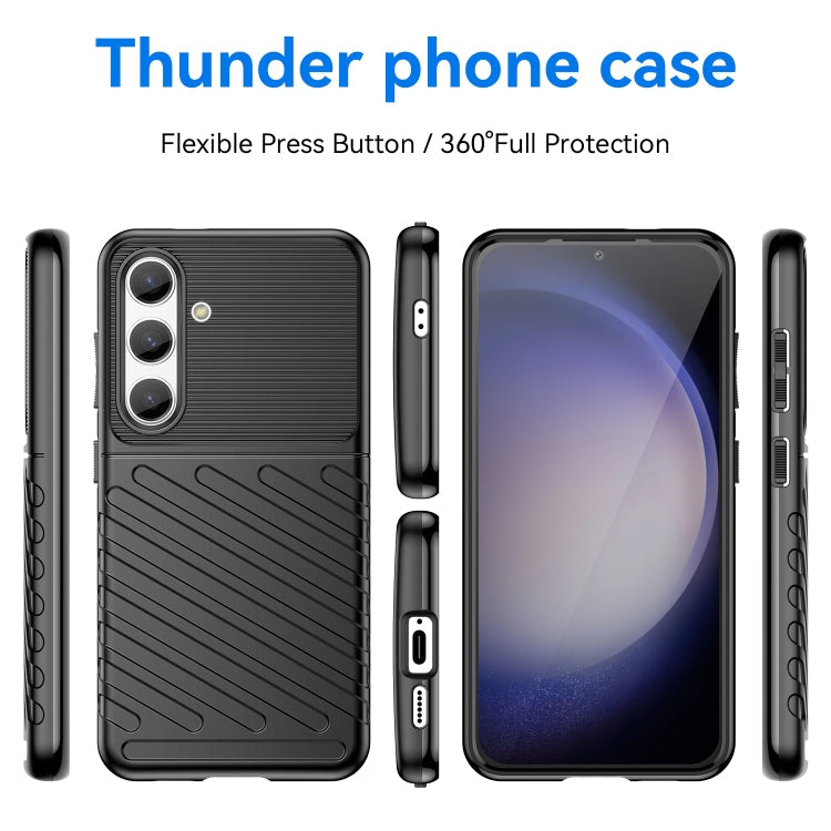THUNDER Ochranný kryt pre Samsung Galaxy S24 5G - čierny