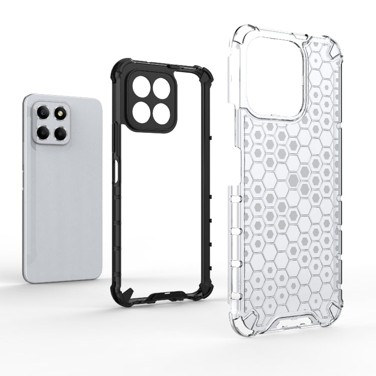 HONEYCOMB Tvrdený kryt pre Honor X6 / X8 5G - zelený