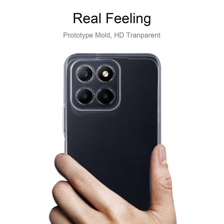 TRANSPARENTNÝ Silikónový obal pre Honor X6 / X8 5G - priesvitný