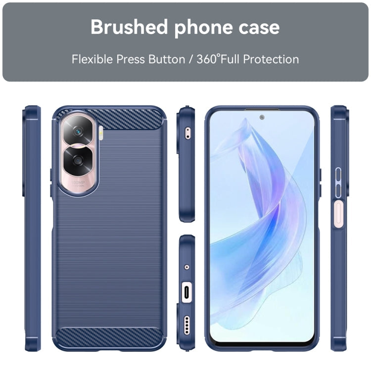 CARBON Zadný obal pre Honor 90 5G - modrý