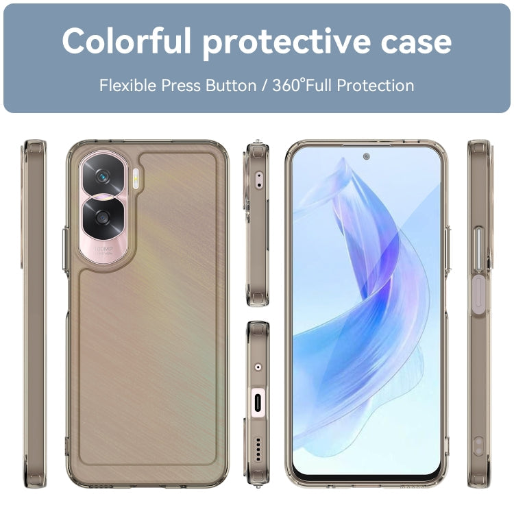 CANDY Zadný obal pre Honor 90 Lite 5G - sivý