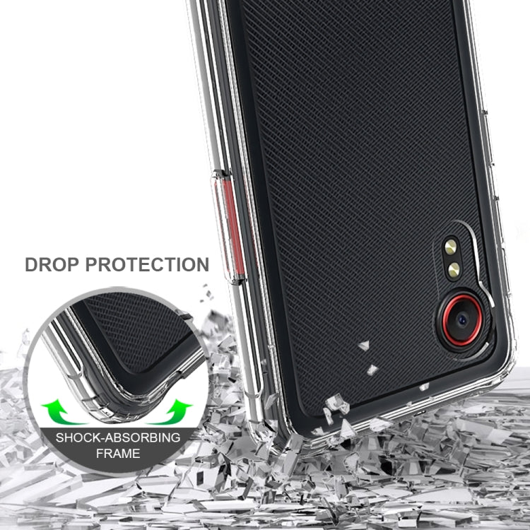 ACRYLIC Zadný kryt pre Samsung Galaxy Xcover 5 - čierny
