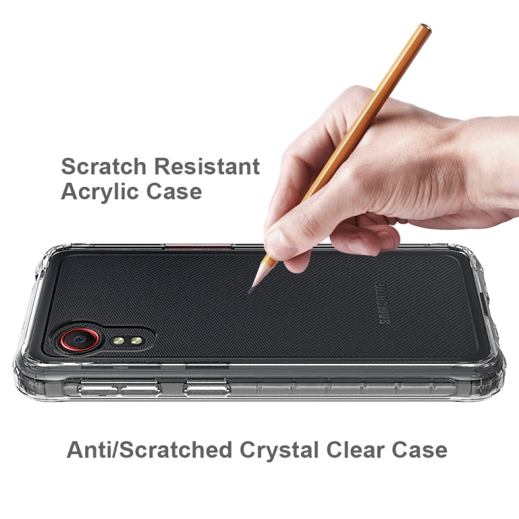 ACRYLIC Zadný kryt pre Samsung Galaxy Xcover 5 - čierny