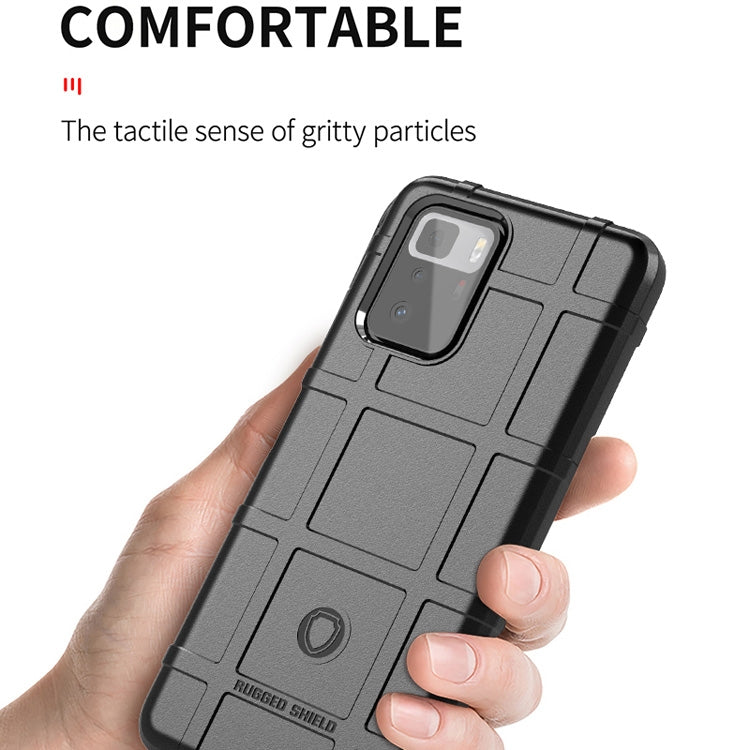 RUGGED Zadný kryt pre Xiaomi Redmi Note 10 Pro - čierny