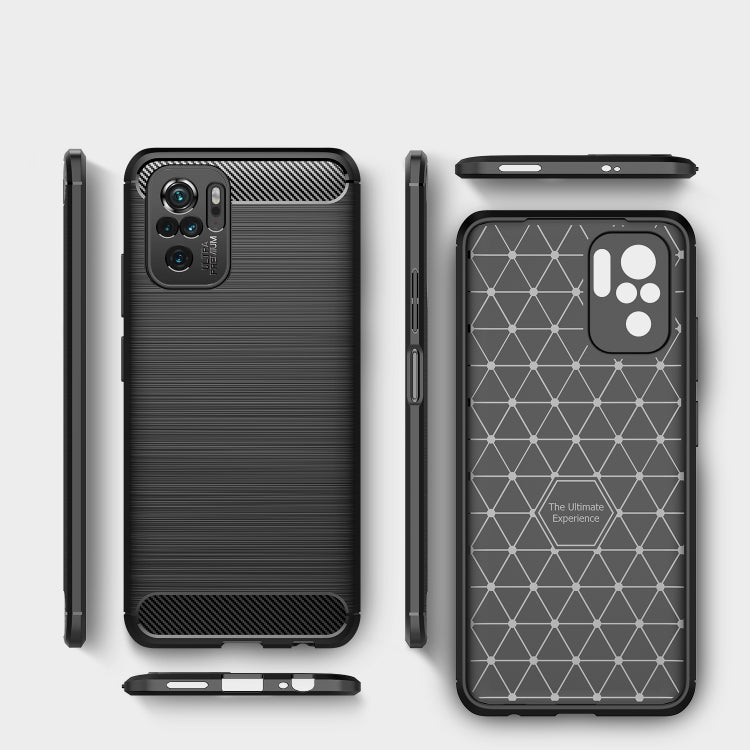 CARBON Zadný obal pre Xiaomi Redmi Note 10 / Note 10S - modrý