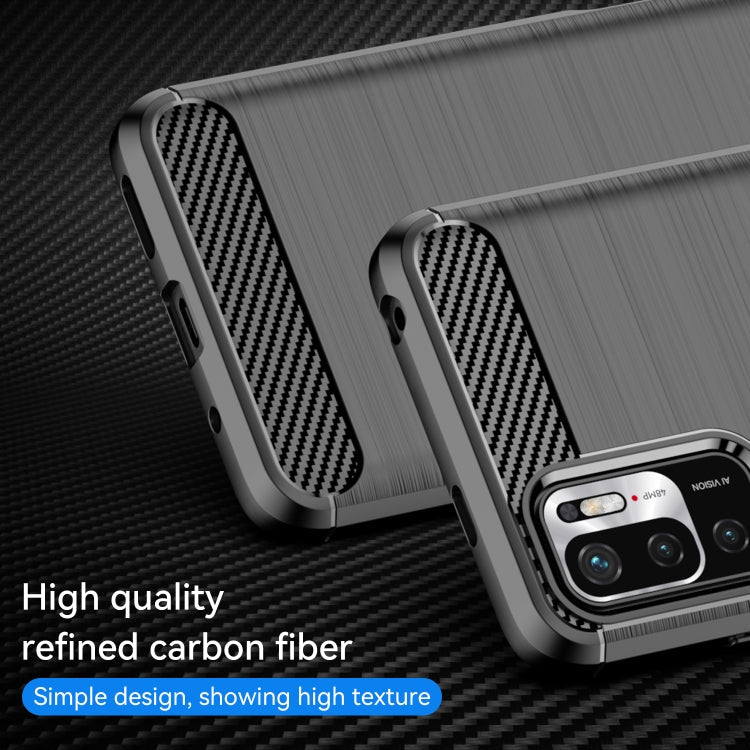 CARBON Zadný obal pre Xiaomi Redmi Note 10 5G - čierny