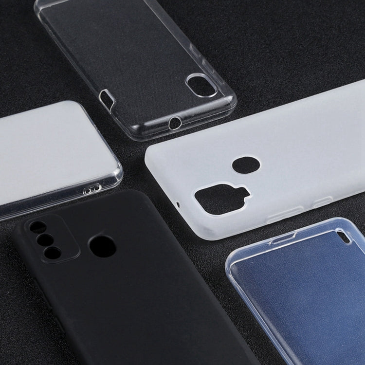 MATT Silikónový obal pre Xiaomi Redmi Note 10 5G - čierny