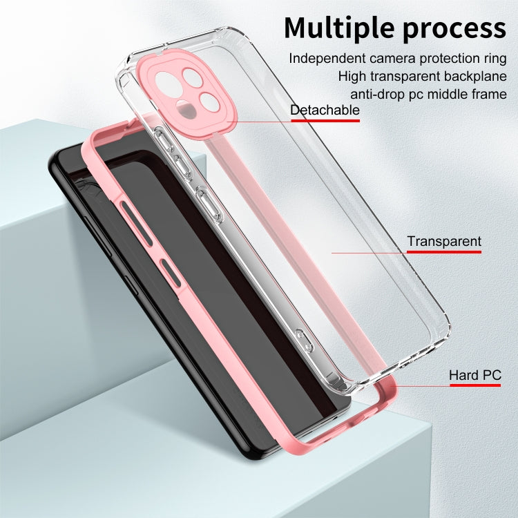 FRAME Zadný kryt pre Xiaomi Mi 11 Lite / Mi 11 Lite 5G - ružový