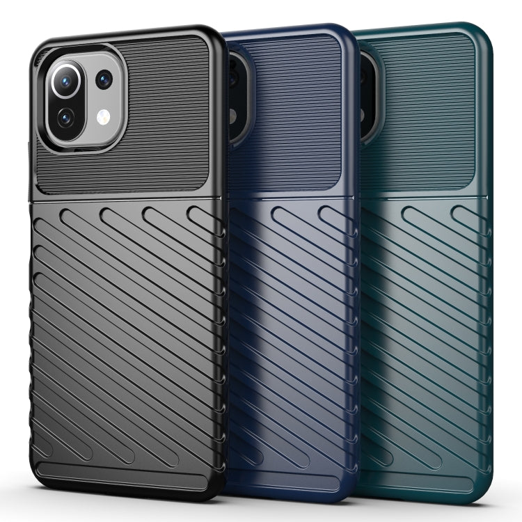 THUNDER Ochranný kryt pre Xiaomi Mi 11 Lite / Mi 11 Lite 5G - modrý