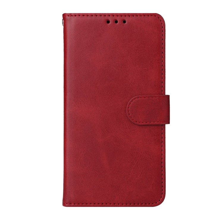 CALF Knižkové puzdro pre Xiaomi Redmi 12C - červené
