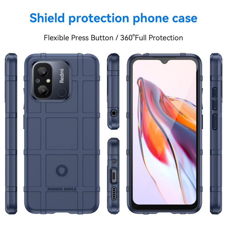 RUGGED Zadný kryt pre Xiaomi Redmi 12C - modrý