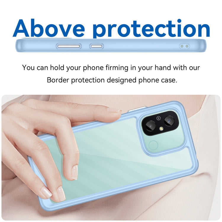 ACRYLIC Zadný kryt pre Xiaomi Redmi 12C - modrý
