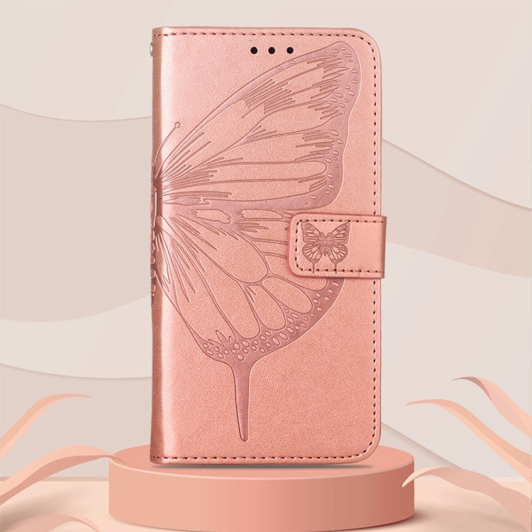 BUTTERFLY Knižkové puzdro pre Xiaomi Redmi Note 11 / Note 11S - ružové