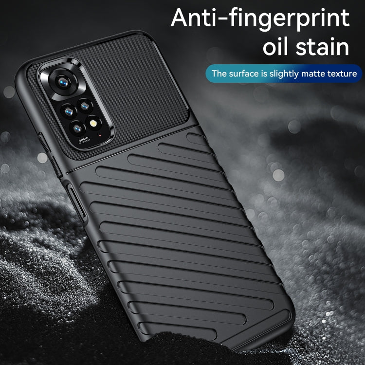 THUNDER Ochranný kryt pre Xiaomi Redmi Note 11 / Note 11S - čierny