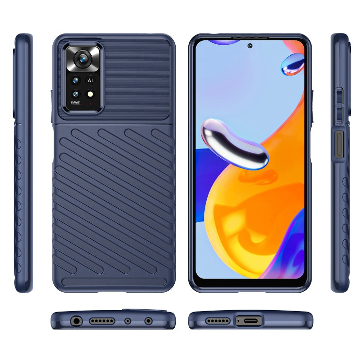 THUNDER Ochranný kryt pre Xiaomi Redmi Note 11 Pro 5G / Note 11 Pro - modrý