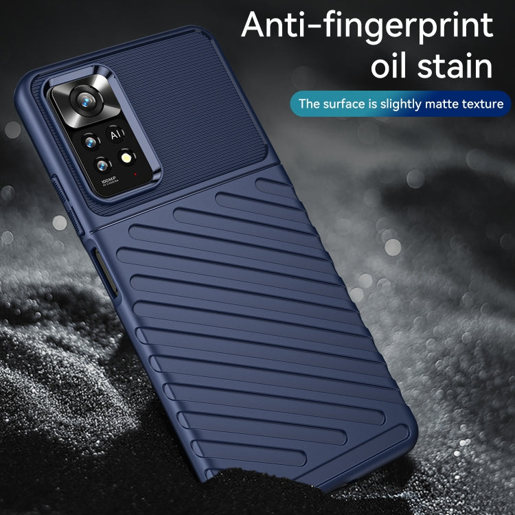 THUNDER Ochranný kryt pre Xiaomi Redmi Note 11 Pro 5G / Note 11 Pro - modrý