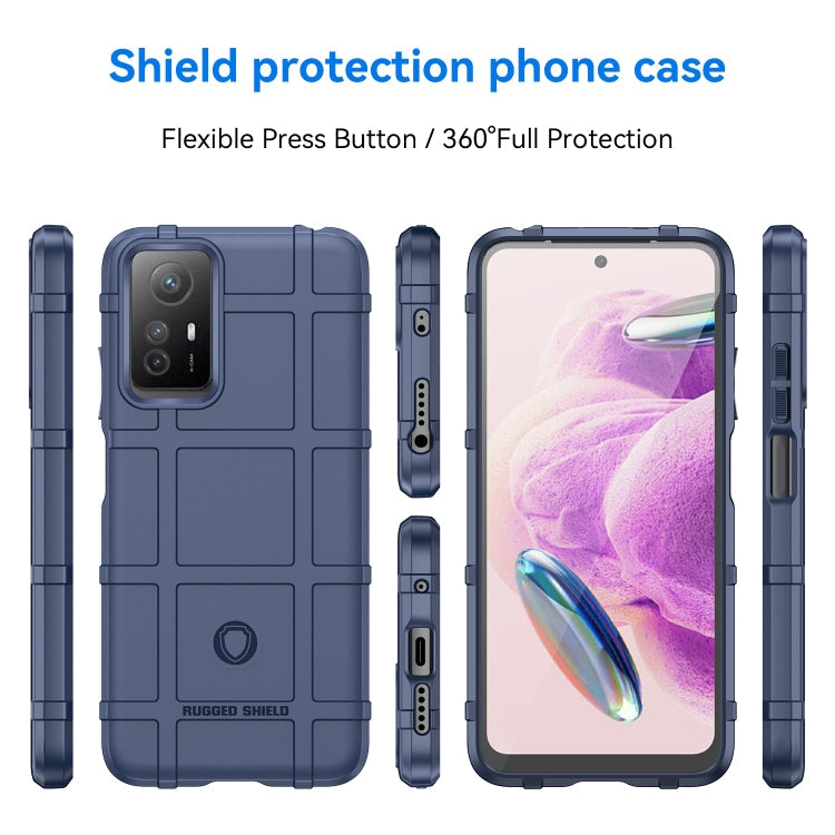 RUGGED Zadný kryt pre Xiaomi Redmi Note 12S - modrý
