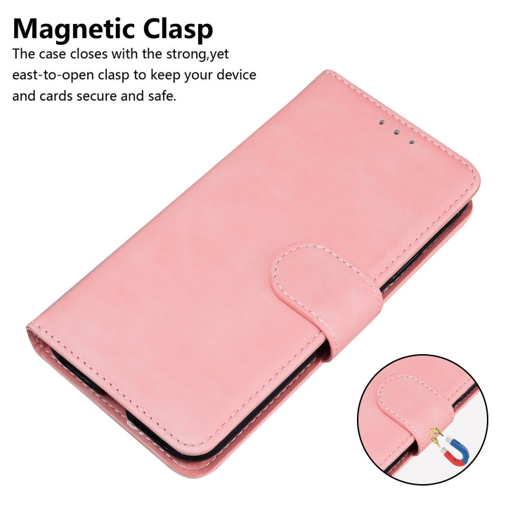 SOLID Knižkové puzdro pre Xiaomi Redmi Note 12 5G - ružové