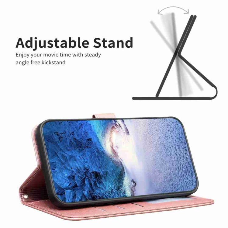 LEAF Knižkové puzdro pre Xiaomi Redmi Note 12 5G - ružové