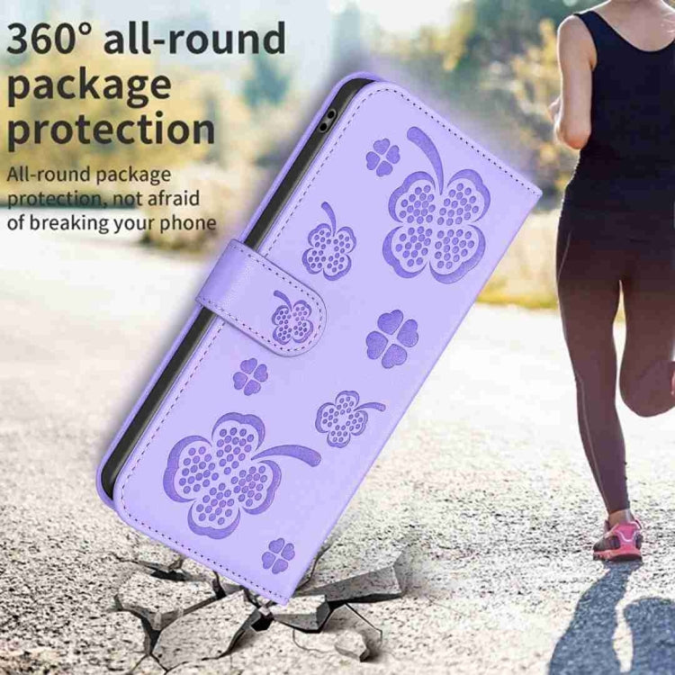 LEAF Knižkové puzdro pre Xiaomi Redmi Note 12 5G - fialové