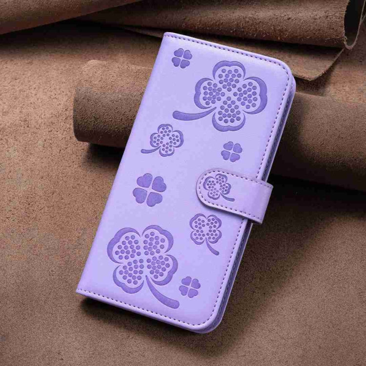 LEAF Knižkové puzdro pre Xiaomi Redmi Note 12 5G - fialové