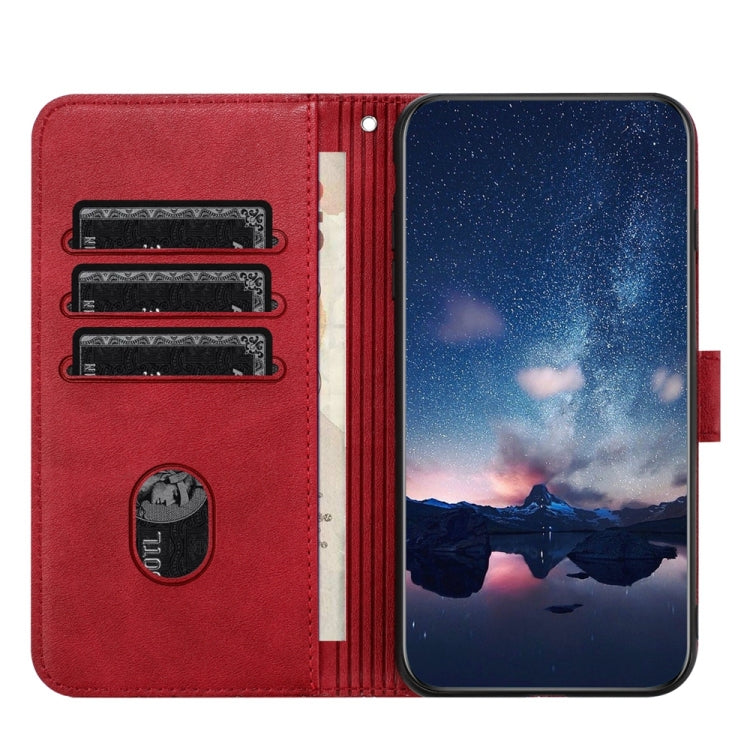 TREE Knižkové puzdro pre Xiaomi Redmi Note 12 Pro+ 5G - červené